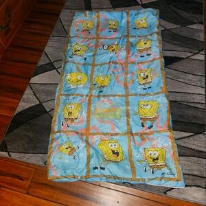 Sponge bob sleeping bag